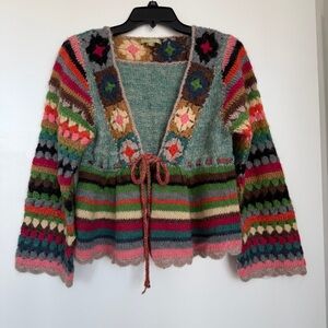 Relais Crochet Cardigan